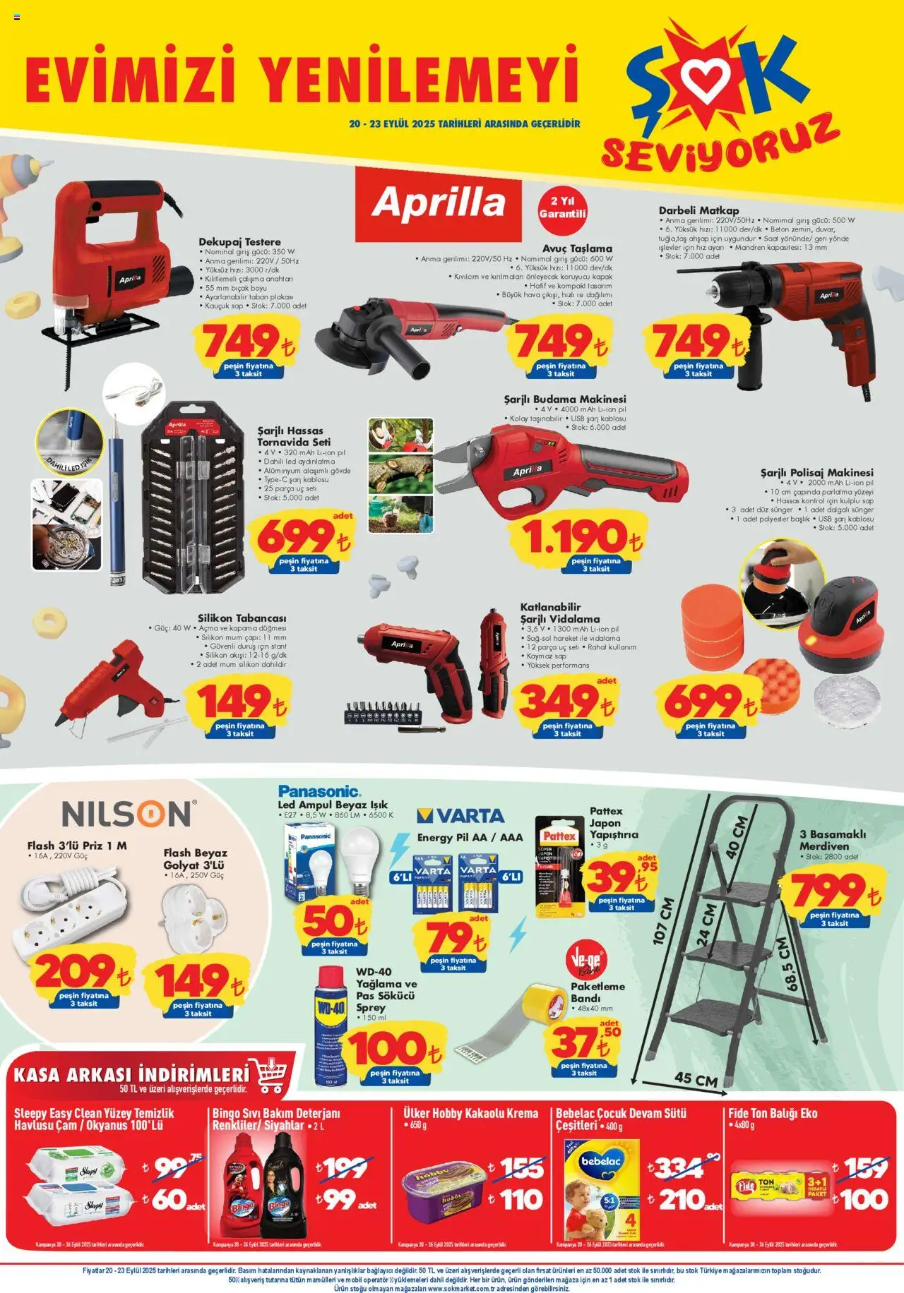 Şok Market katalog 20 Eylül 2025 - Aktüel ürünler - Sayfa numarası 1