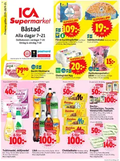 Förhandsgranska reklamblad Båstad från butik ICA Supermarket gäller från 22/09/2025