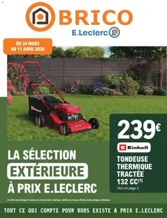 Prévisualisation de Brico E.Leclerc - trafic brico 4 du magasin Brico E.Leclerc formulaire valide 24/03/2026