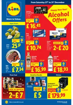 Preview of Lidl Alcohol offers valid from 27/12/2025