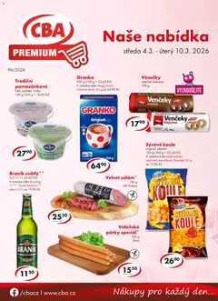 Náhled nabídky: CBA CBA leták - Premium platný od 04.03.2026