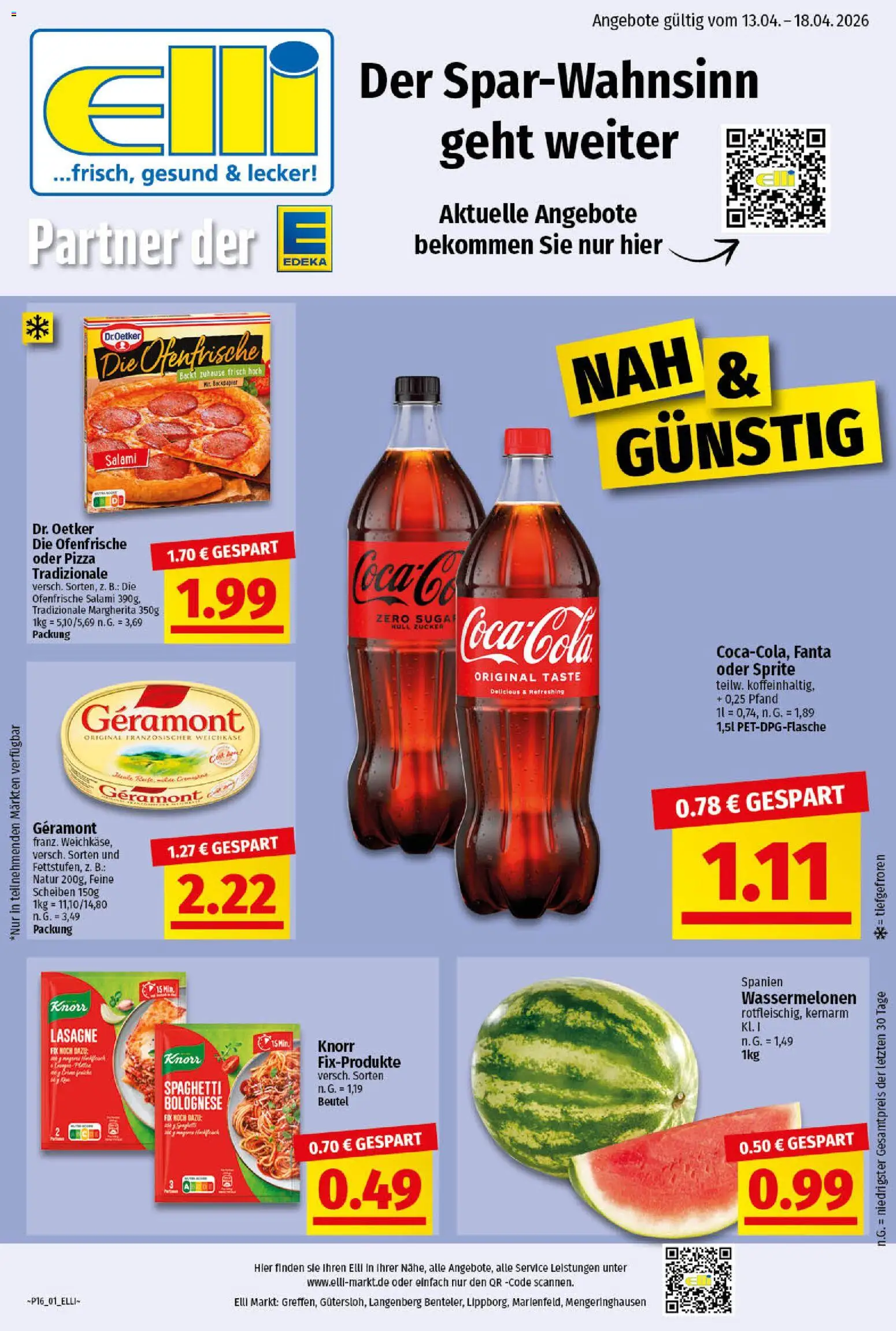 Vorschau von dem Prospekt des Geschäftes Elli Markt, gültig ab dem 13.04.2026