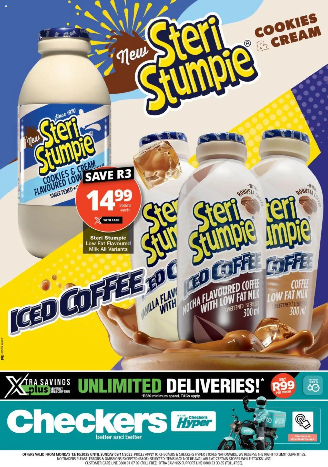 Checkers Gauteng - Steri Stumpi Promotion 13/10 - 09/11/2025 >> Catalogue