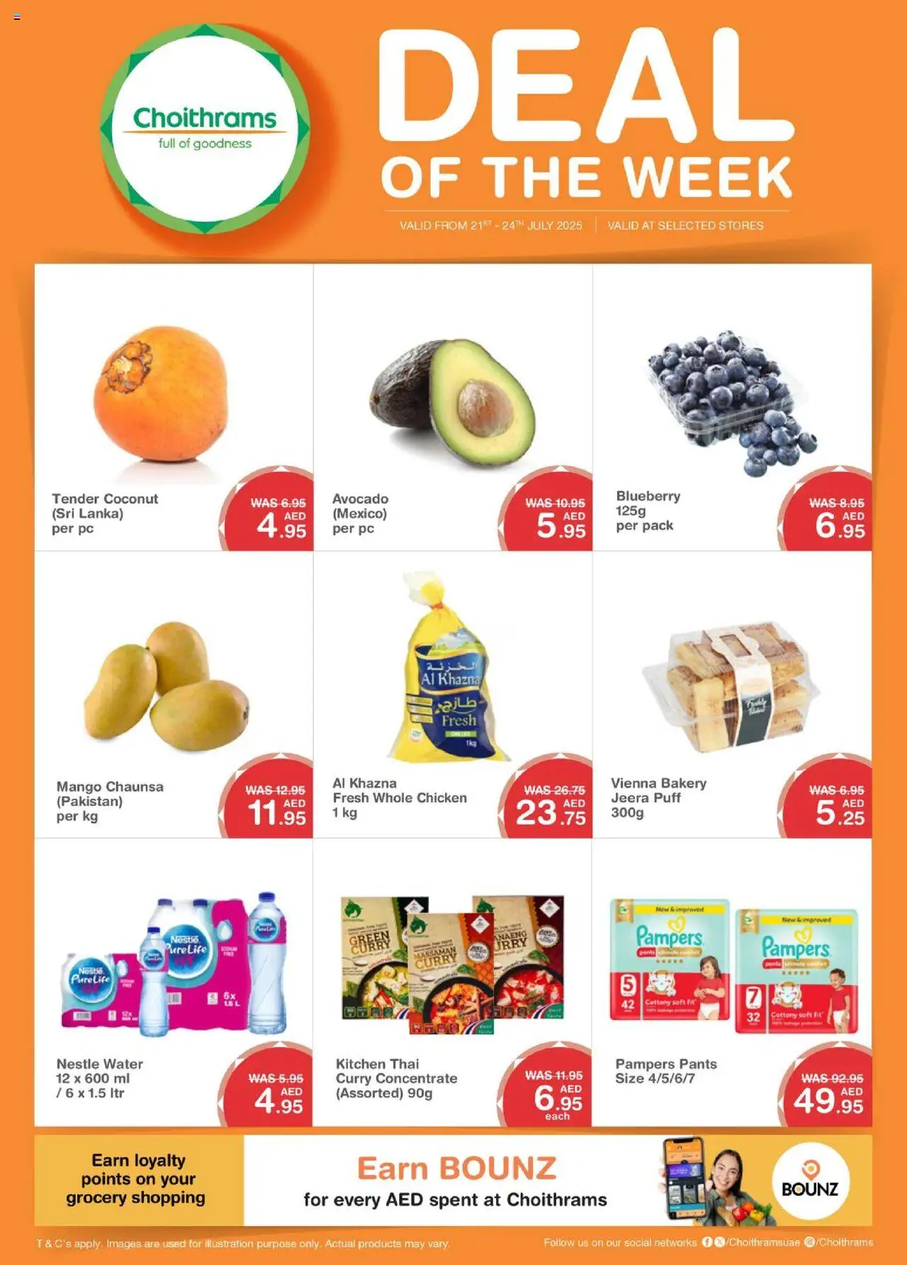 Catalogue Choithrams catalog - the latest offers and deals valid from 21 Jul, 2025 page 1