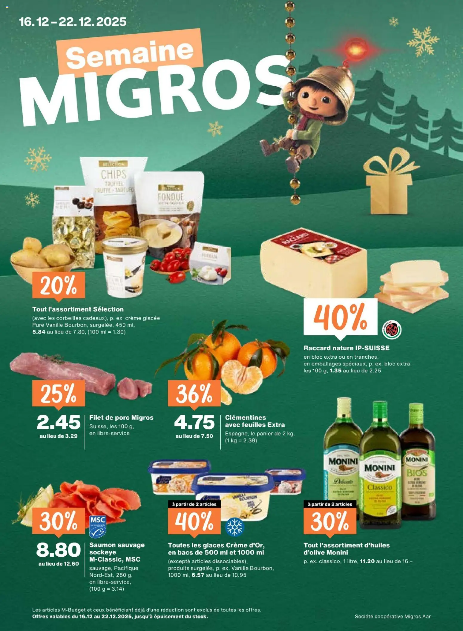 Vorschau des Merkblatts Aktionen FR vom Shop Migros gültig von 16.12.2025 bis 22.12.2025