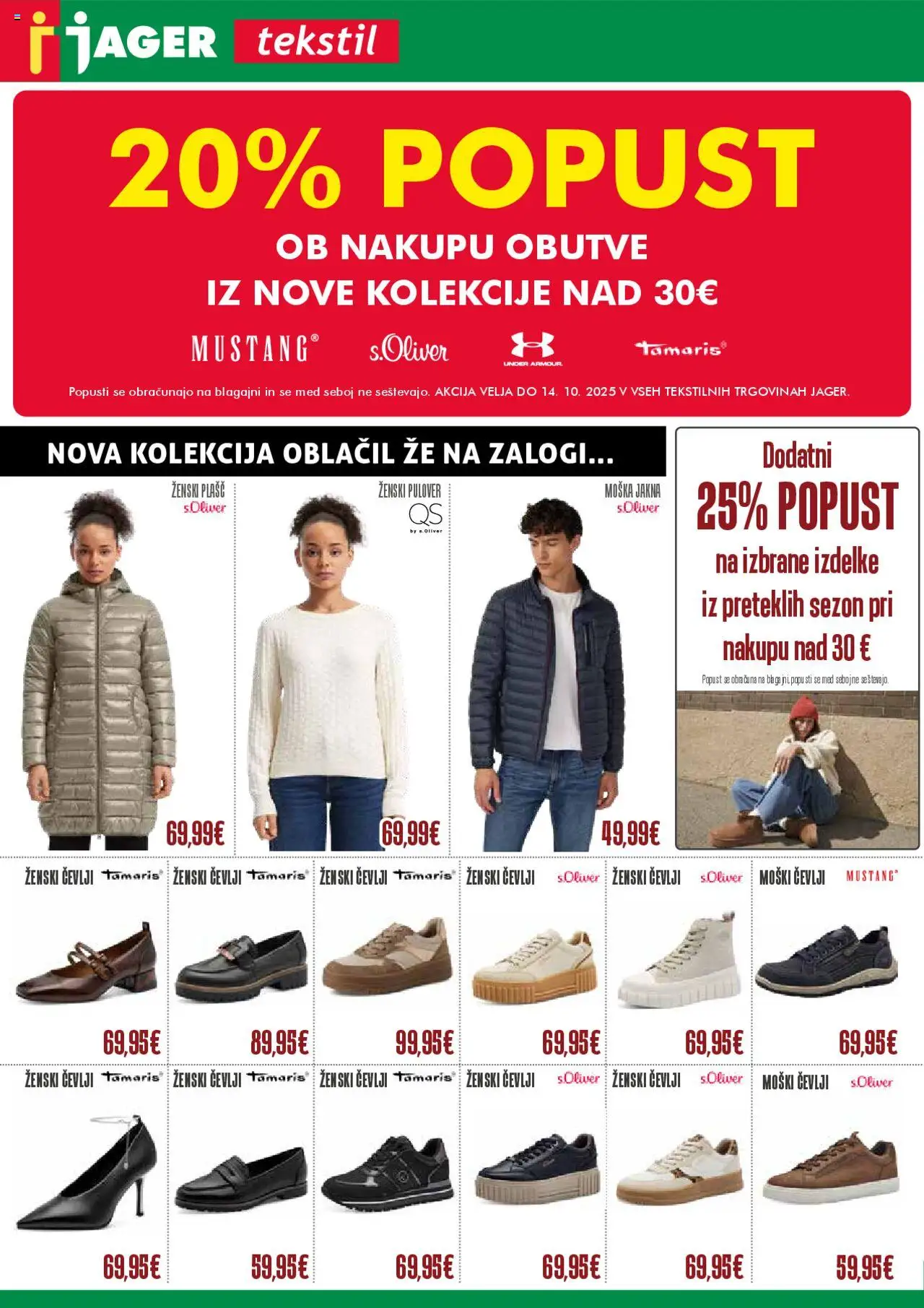 Jager Katalog tekstil od 08.10.2025 - aktualna ponudba - stran 1