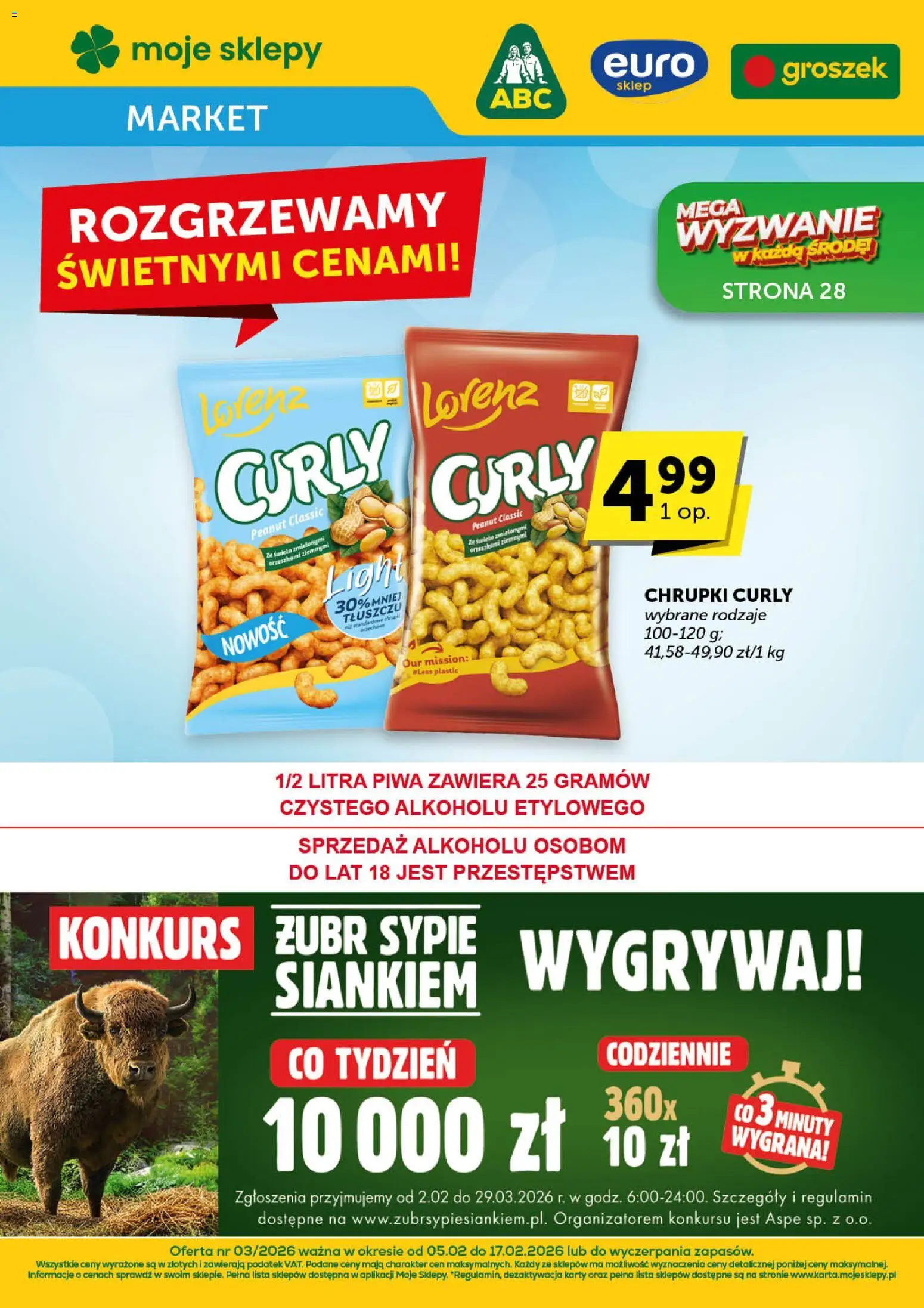 Pogląd gazetki "Market" ze sklepu Groszek ważnej od 05.02.2026