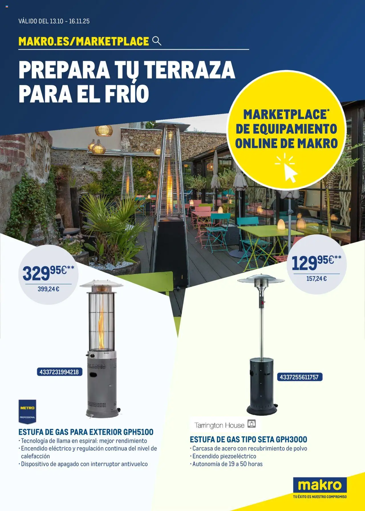 Makro Marketplace > 13/10 - 16/11/2025 > Ofertas