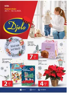 Pregled letka Katalog trgovine Djelo vrijedi od 26.11.2025