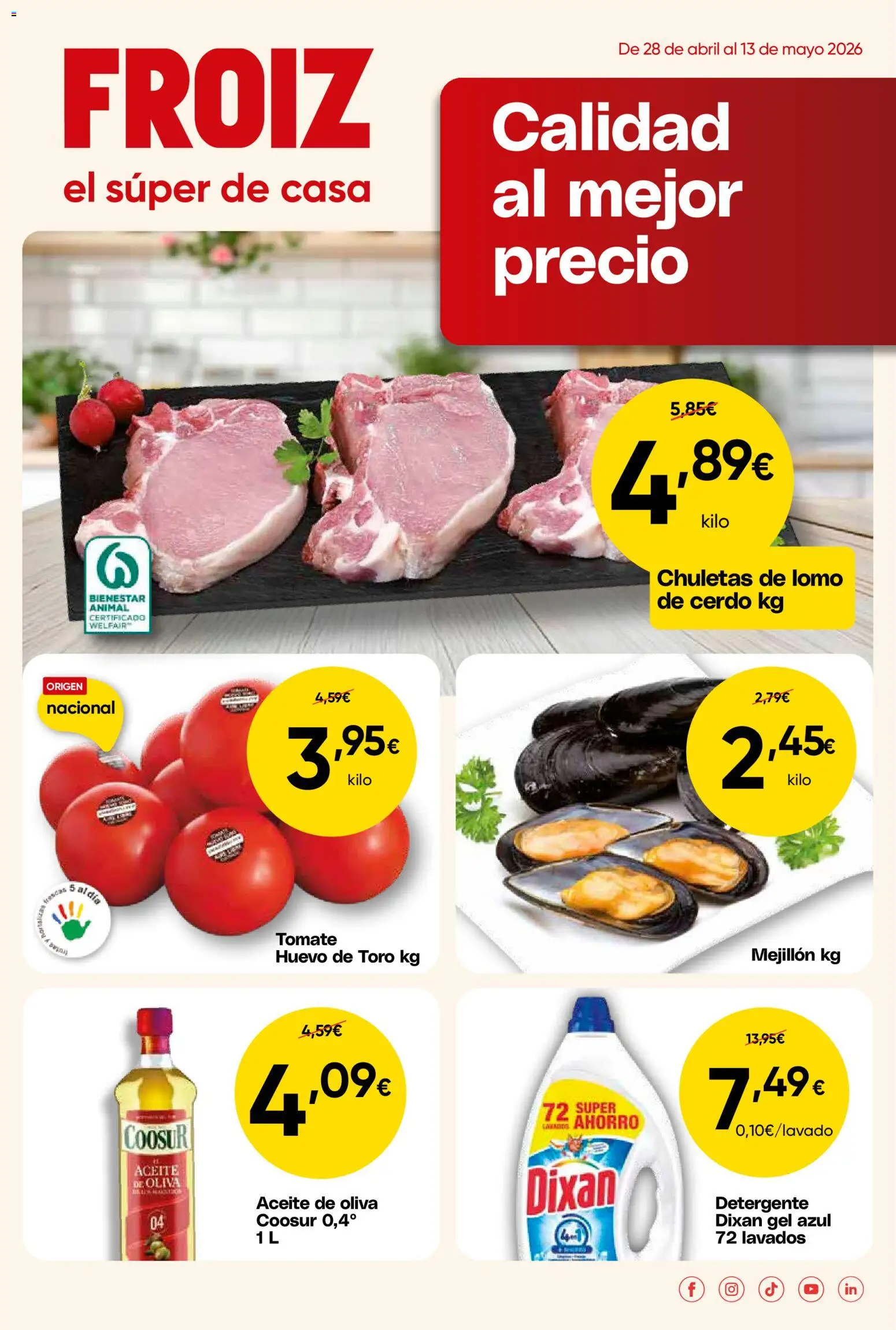 Vista previa del folleto de la tienda Froiz válido desde el 28/04/2026 