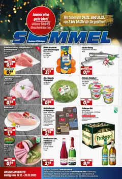 Vorschau von dem Prospekt des Geschäftes Simmel, gültig ab dem 15.12.2025