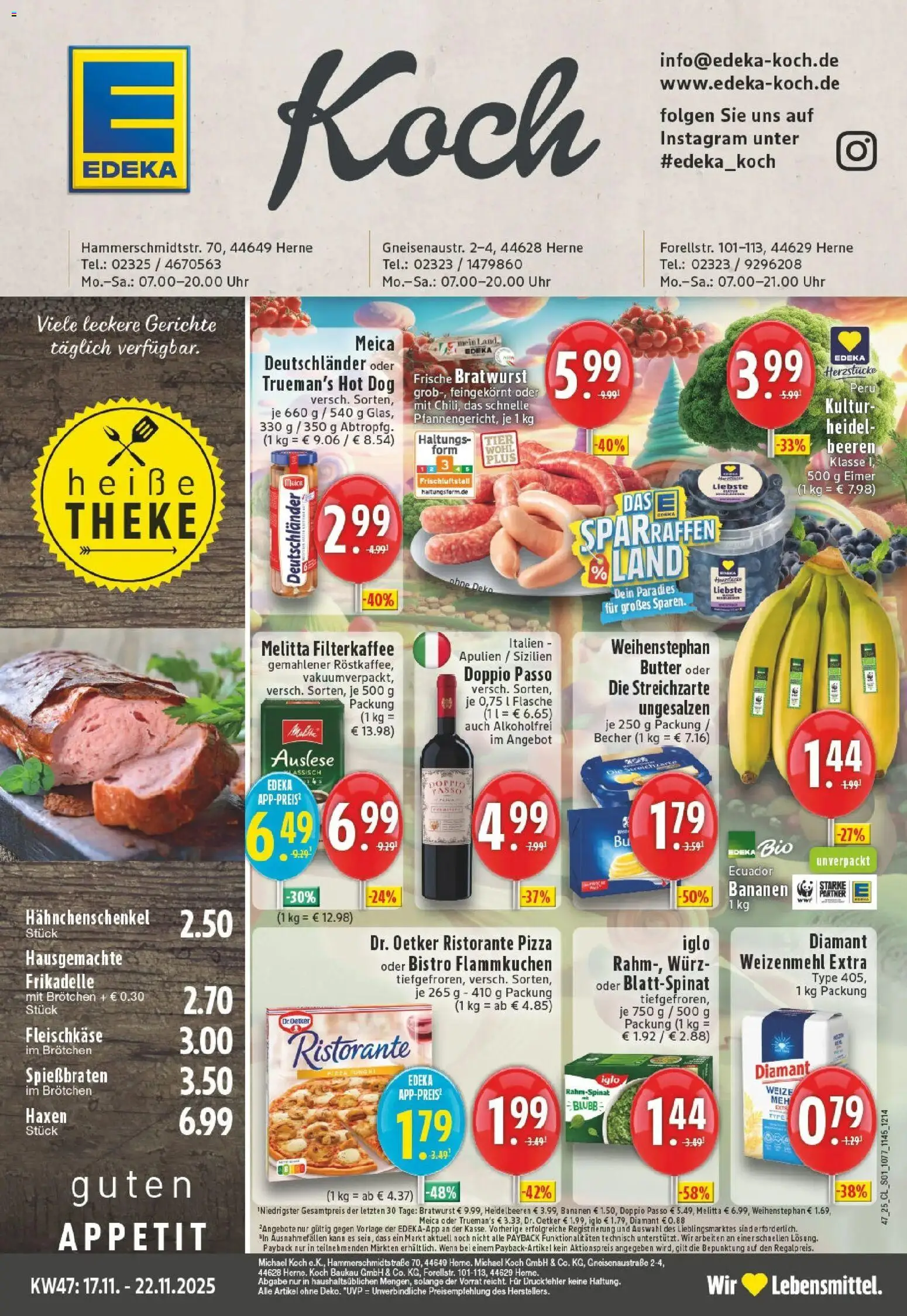 Vorschau von dem Prospekt des Geschäftes Edeka, gültig ab dem 17.11.2025