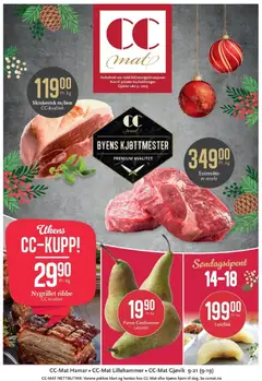 Forhåndsvis Kundeavis fra butikk CC Mat gyldig fra 15/12/2025
