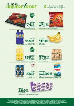 Pregled Univerexport kataloga - važi od 17.11.2025