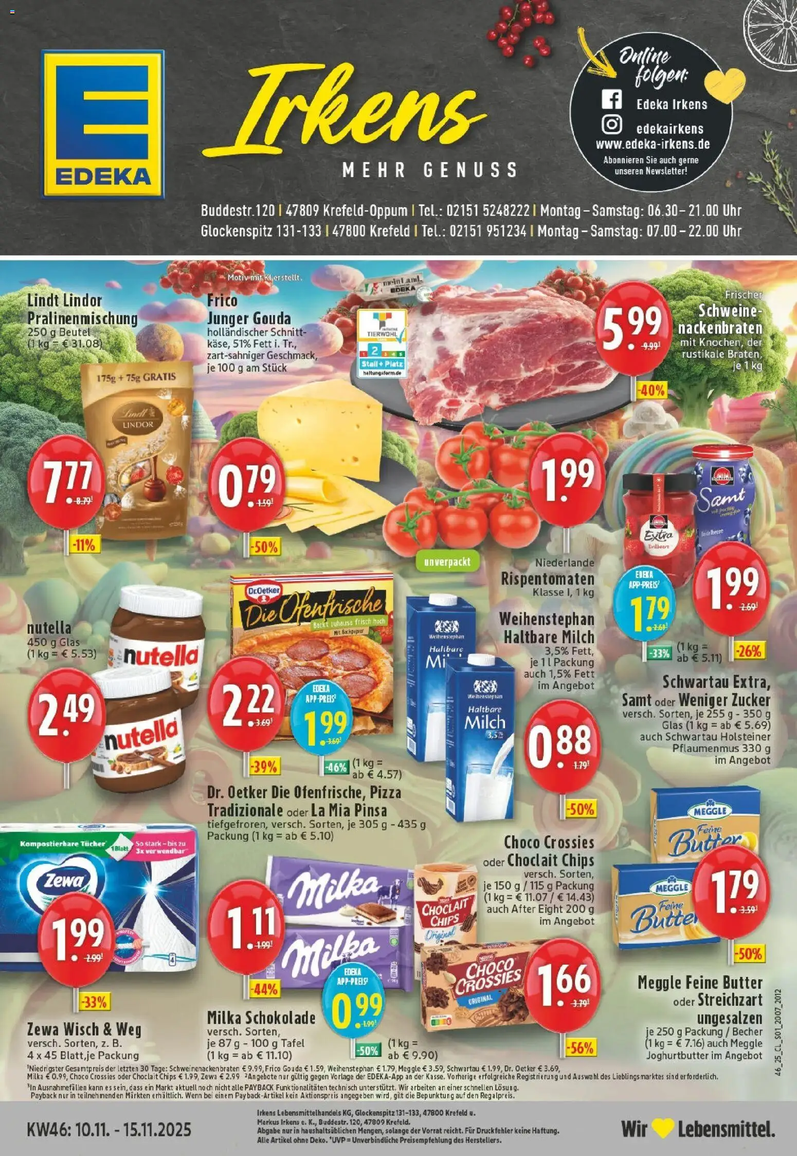 Vorschau von dem Prospekt des Geschäftes Edeka, gültig ab dem 09.11.2025