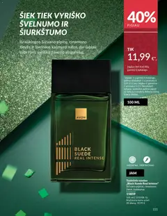 AVON parduotuvės leidinio Black Friday galiojančio nuo 2025.11.01 peržiūra | puslapis: 111