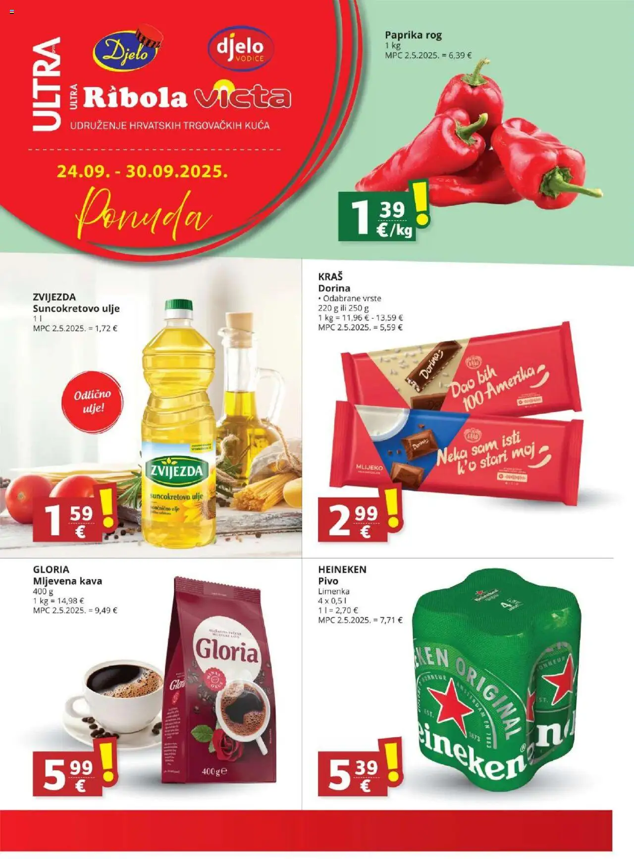 Ribola aktualni Katalog vrijedi od 24.09.2025 - tjedna akcija broj stranice 1