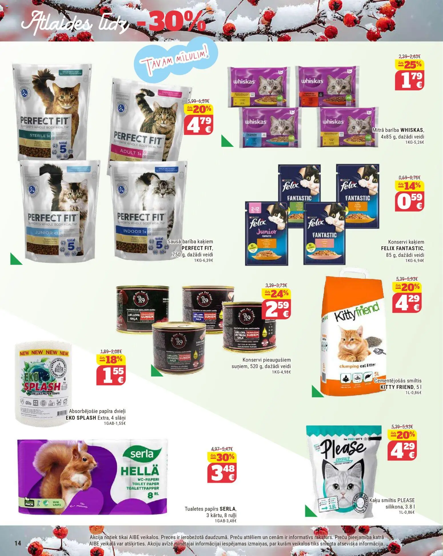 Skatīt Aibe akciju bukletu, derīgs no 2026.01.06