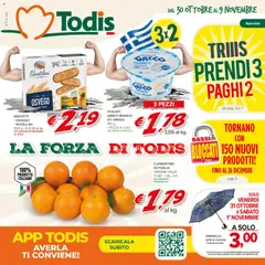 Anteprima dell'opuscolo Volantino Toscana - Umbria dal negozio Todis valido da 30/10/2025