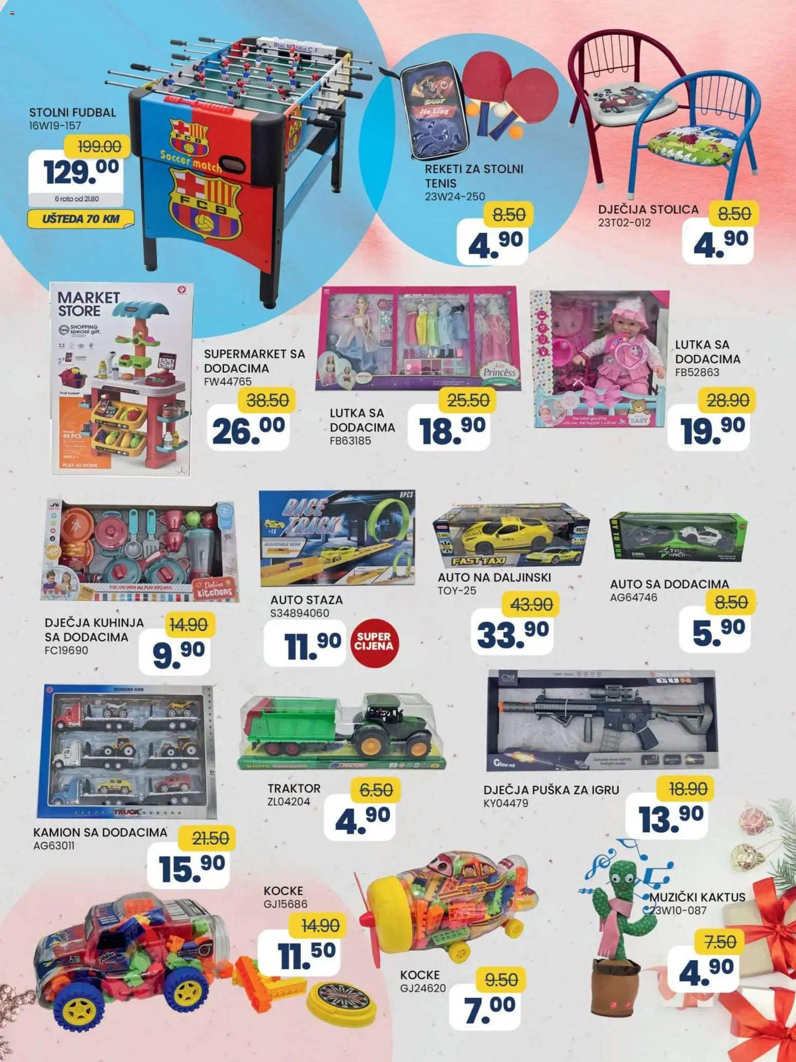 Pregled letka Katalog trgovine FIS vrijedi od 2025.12.23