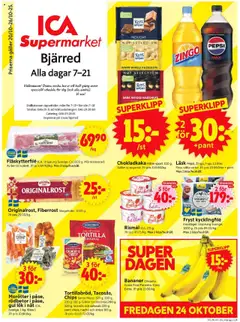 Förhandsgranska reklamblad Bjärred från butik ICA Supermarket gäller från 20/10/2025