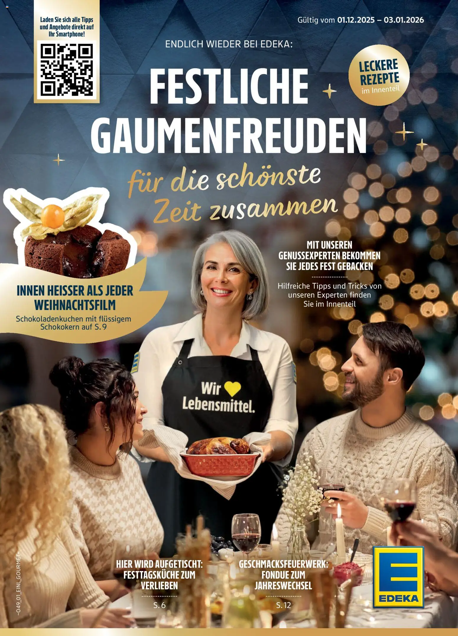 Vorschau von dem Prospekt des Geschäftes Edeka, gültig ab dem 01.12.2025