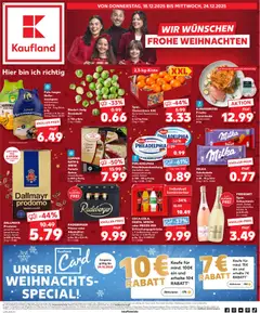 Vorschau von dem Prospekt des Geschäftes Kaufland, gültig ab dem 18.12.2025