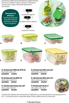 Anteprima dell'opuscolo Attuale volantino dal negozio Tupperware valido da 01/11/2025 | Pagina: 7