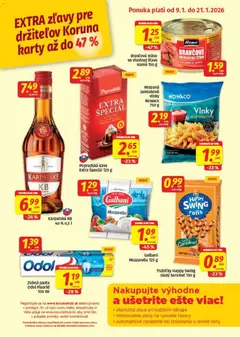 Náhľad Koruna letáku platného od 09.01.2026