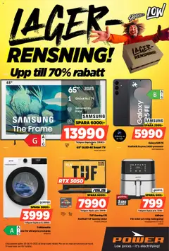 Förhandsgranska reklamblad Aktuella reklamblad Power från butik Power gäller från 20/10/2025