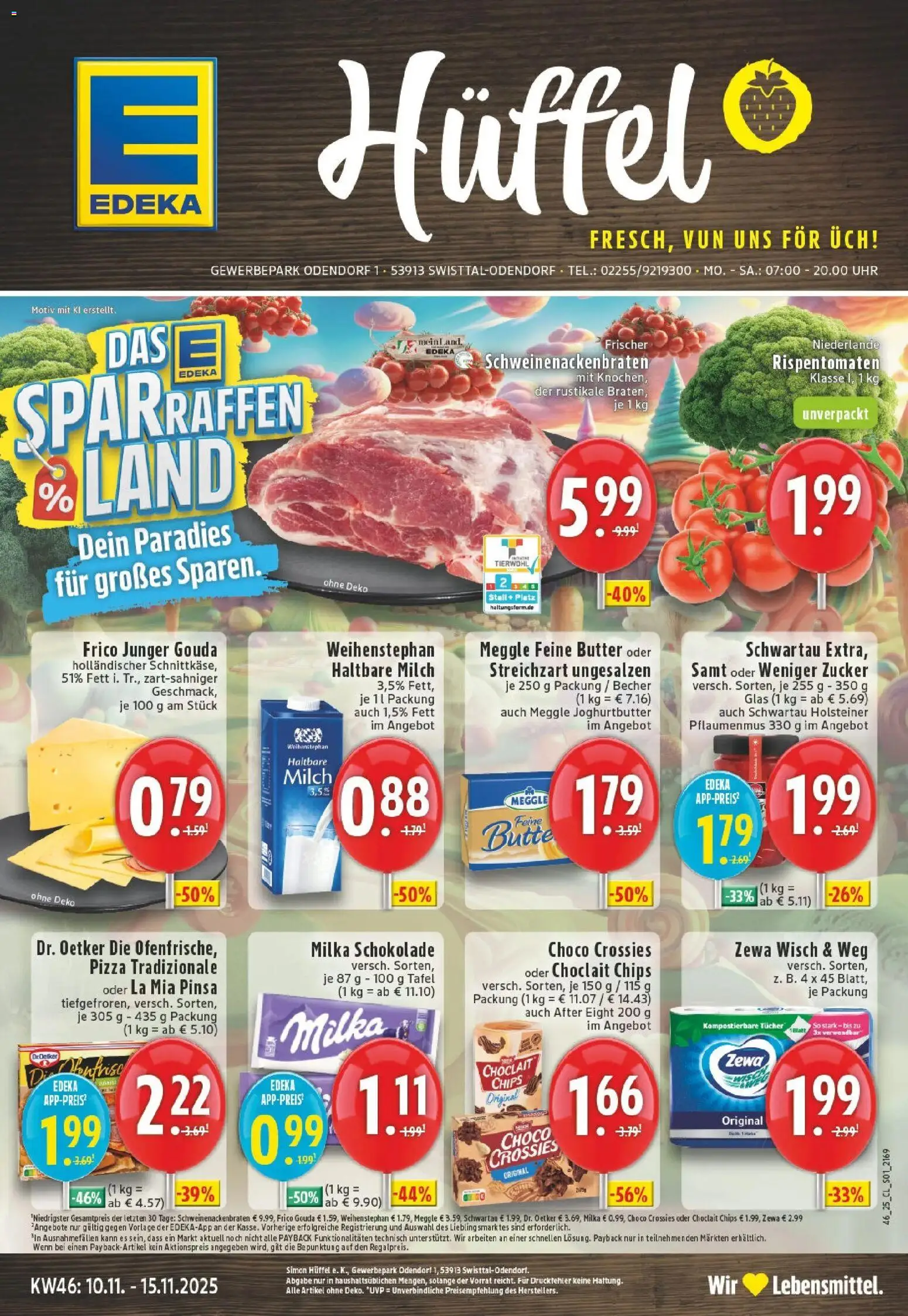 Vorschau von dem Prospekt des Geschäftes Edeka, gültig ab dem 09.11.2025