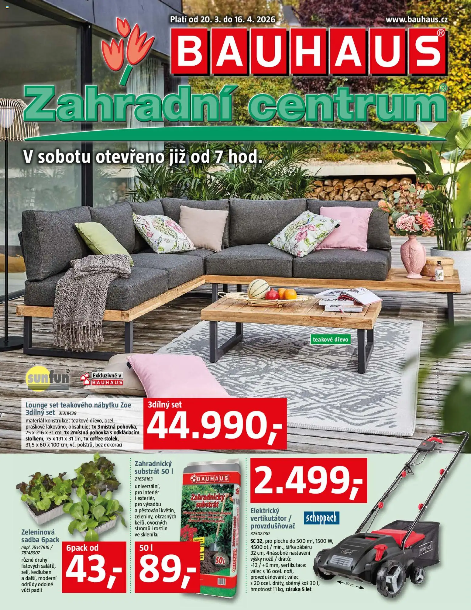 Náhled nabídky: Bauhaus Bauhaus katalog Zahradní centrum platný od 20.03.2026