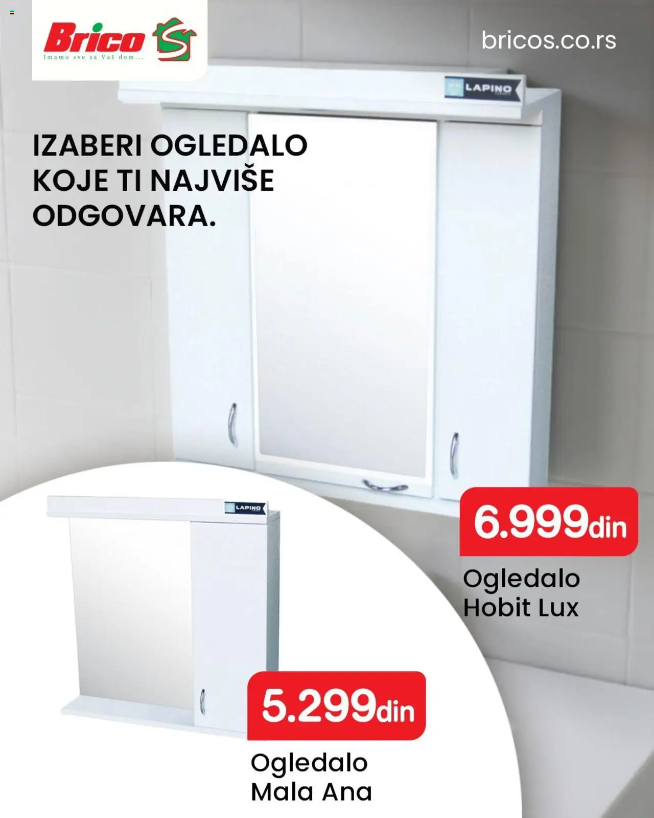 Brico S katalog važi od 01.09.2025 - stranica 1 - Ogledalo
