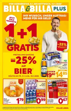 Vorschau der Angebote: Billa Grieskirchen, Wallern An Der Trattnach, Ansfelden gültig ab 08.01.2026