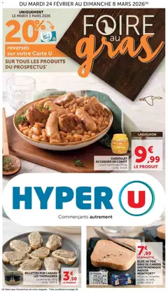 Prévisualisation de Catalogue HYPER U du magasin Hyper U formulaire valide 24/02/2026