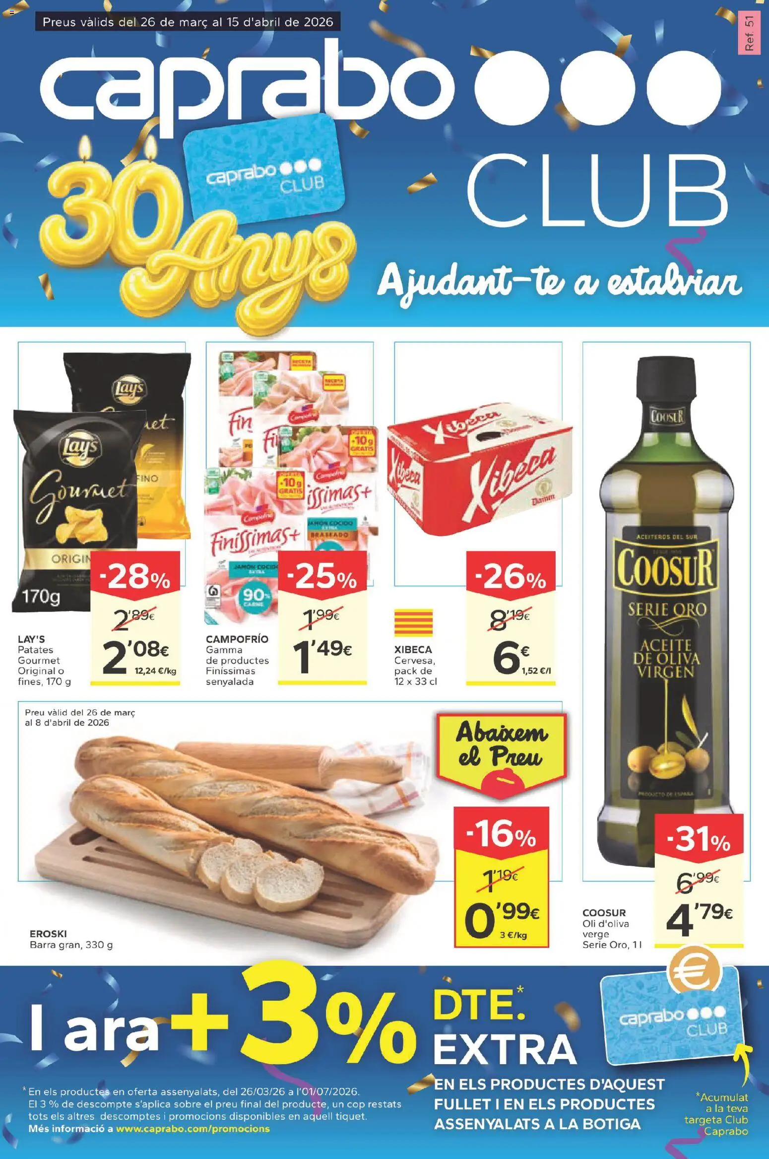 Vista previa del folleto de la tienda Caprabo válido desde el 26/03/2026 