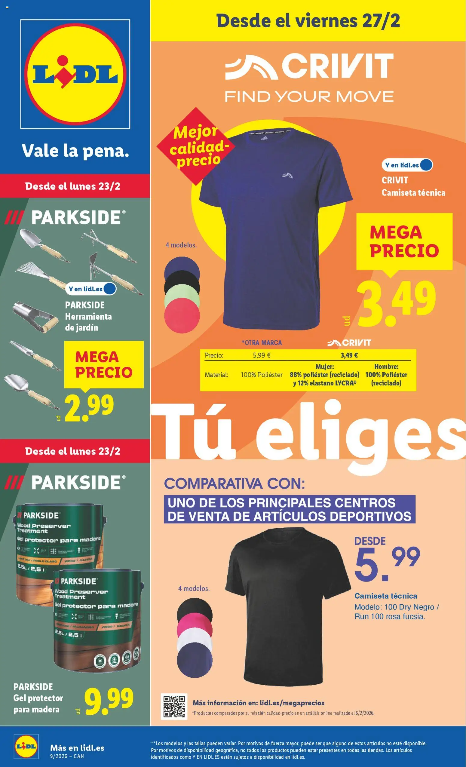 Vista previa del folleto de la tienda Lidl válido desde el 23/02/2026 