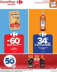 Prévisualisation de 50 ans des produits carrefour du magasin Carrefour Market formulaire valide 06/01/2026