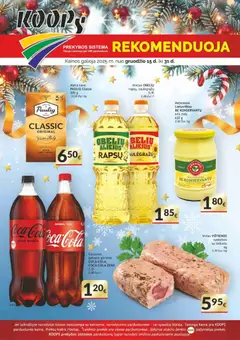Koops parduotuvės leidinio Leidinys galiojančio nuo 2025.12.15 peržiūra