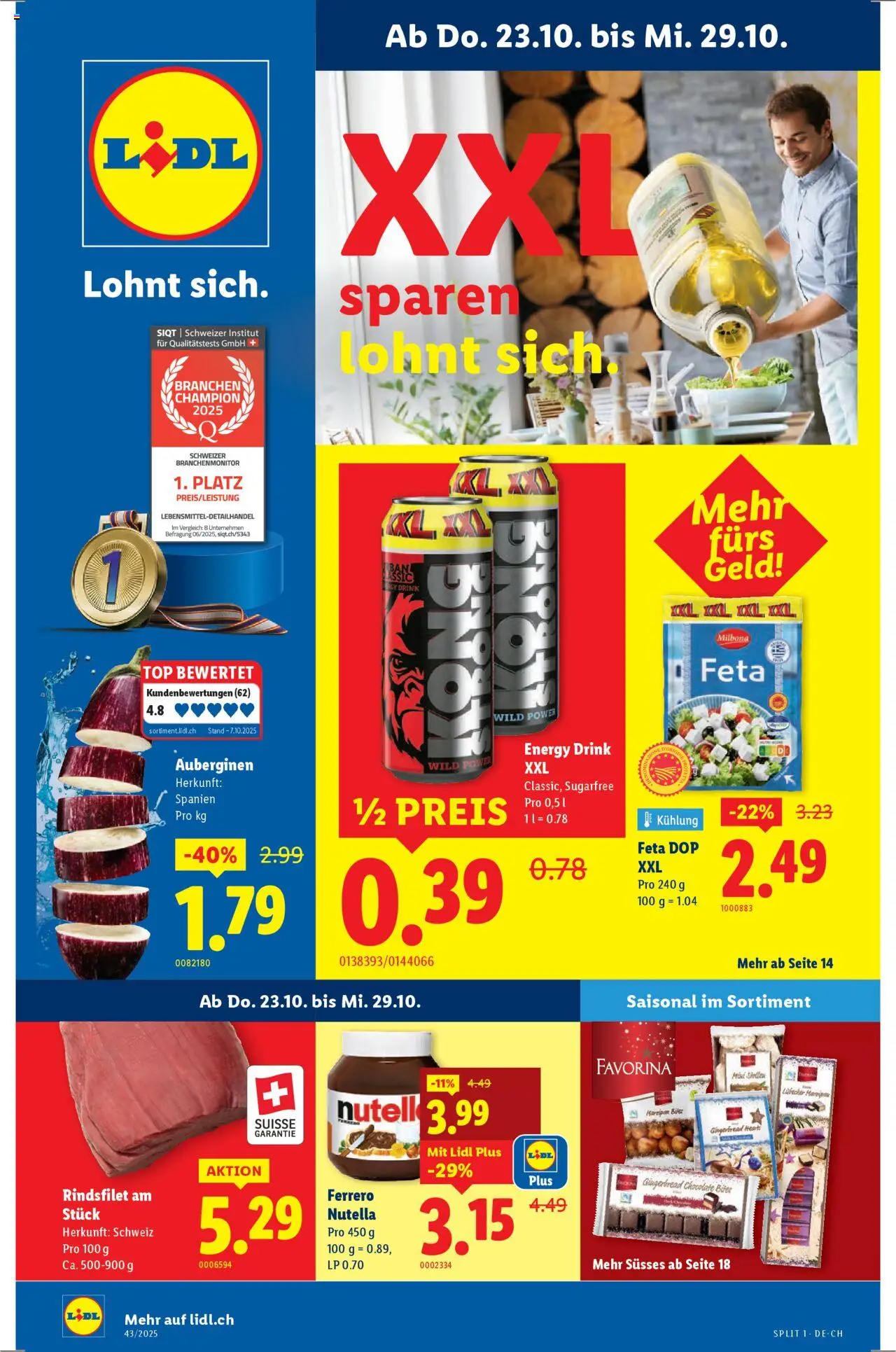 Lidl Aktionen ab 23.10.2025 - Seitennummer 1
