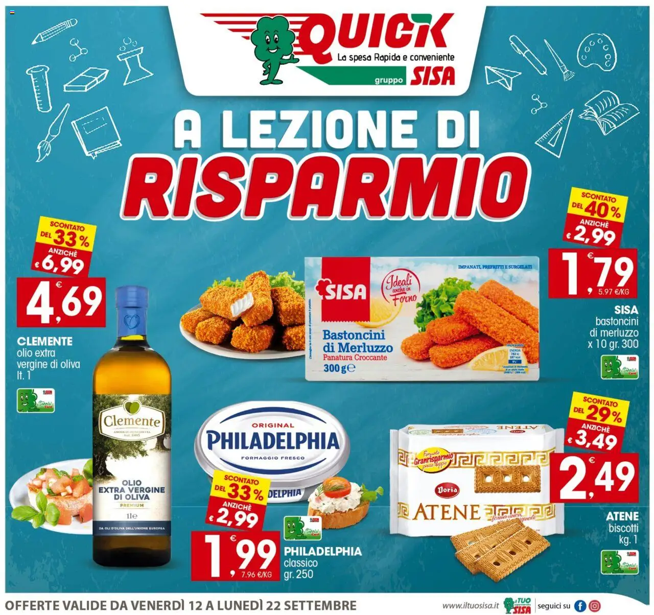 Volantino SISA valido da 12/09/2025 numero di pagina 1