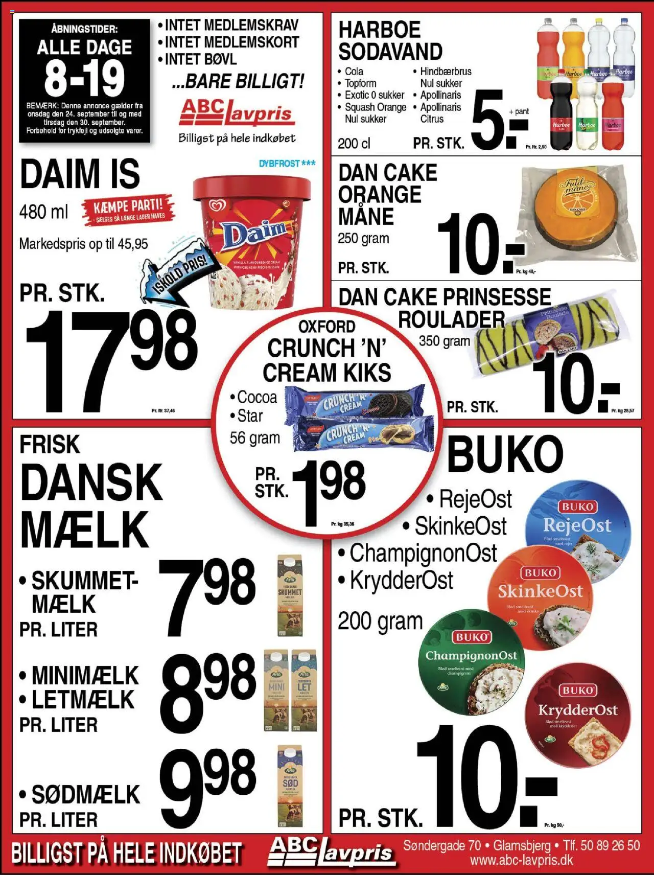 Abc Lavpris tilbudsavis gyldig fra 24/09/2025 - side 1