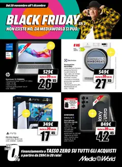 Anteprima dell'opuscolo Black Friday dal negozio Media World valido da 20/11/2025