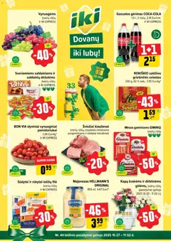 IKI parduotuvės leidinio Leidinys galiojančio nuo 2025.10.27 peržiūra