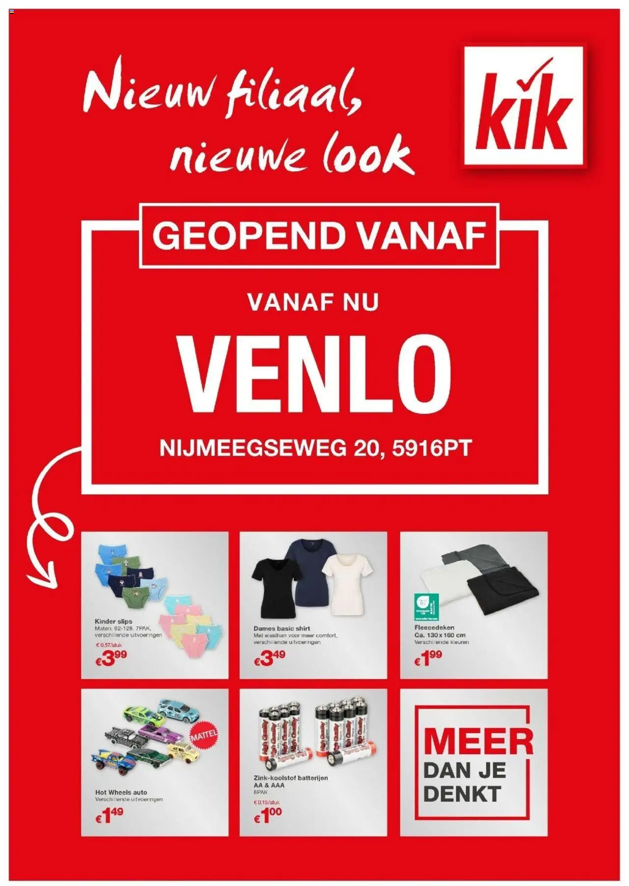 KiK shop KiK folder tot 20.10.2025 geldig vanaf 16-10-2025 - Paginanummer 1