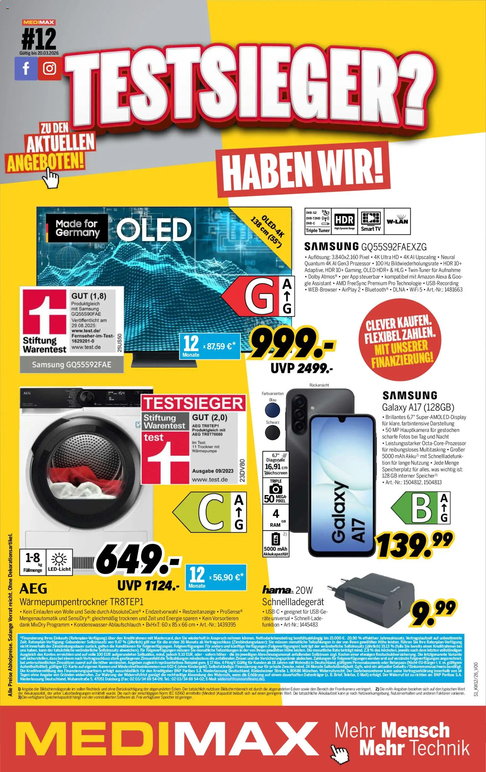 Vorschau von dem Prospekt des Geschäftes Medimax, gültig ab dem 13.03.2026