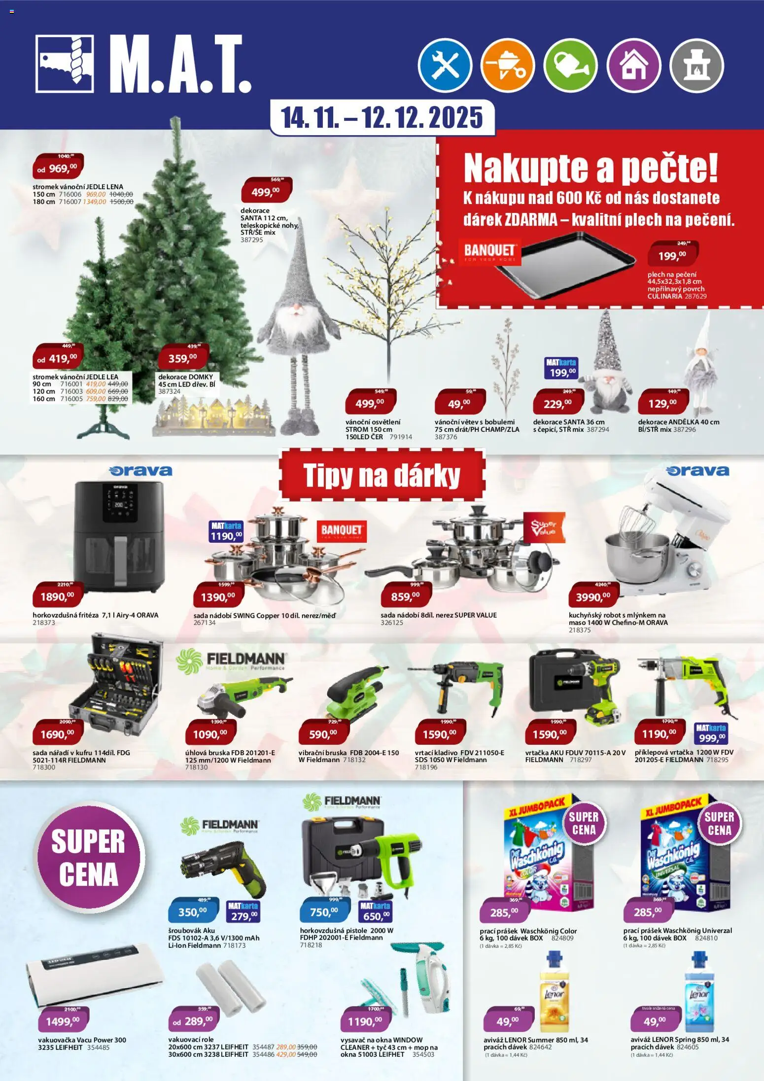 Náhled nabídky: M.A.T. Leták platný od 14.11.2025