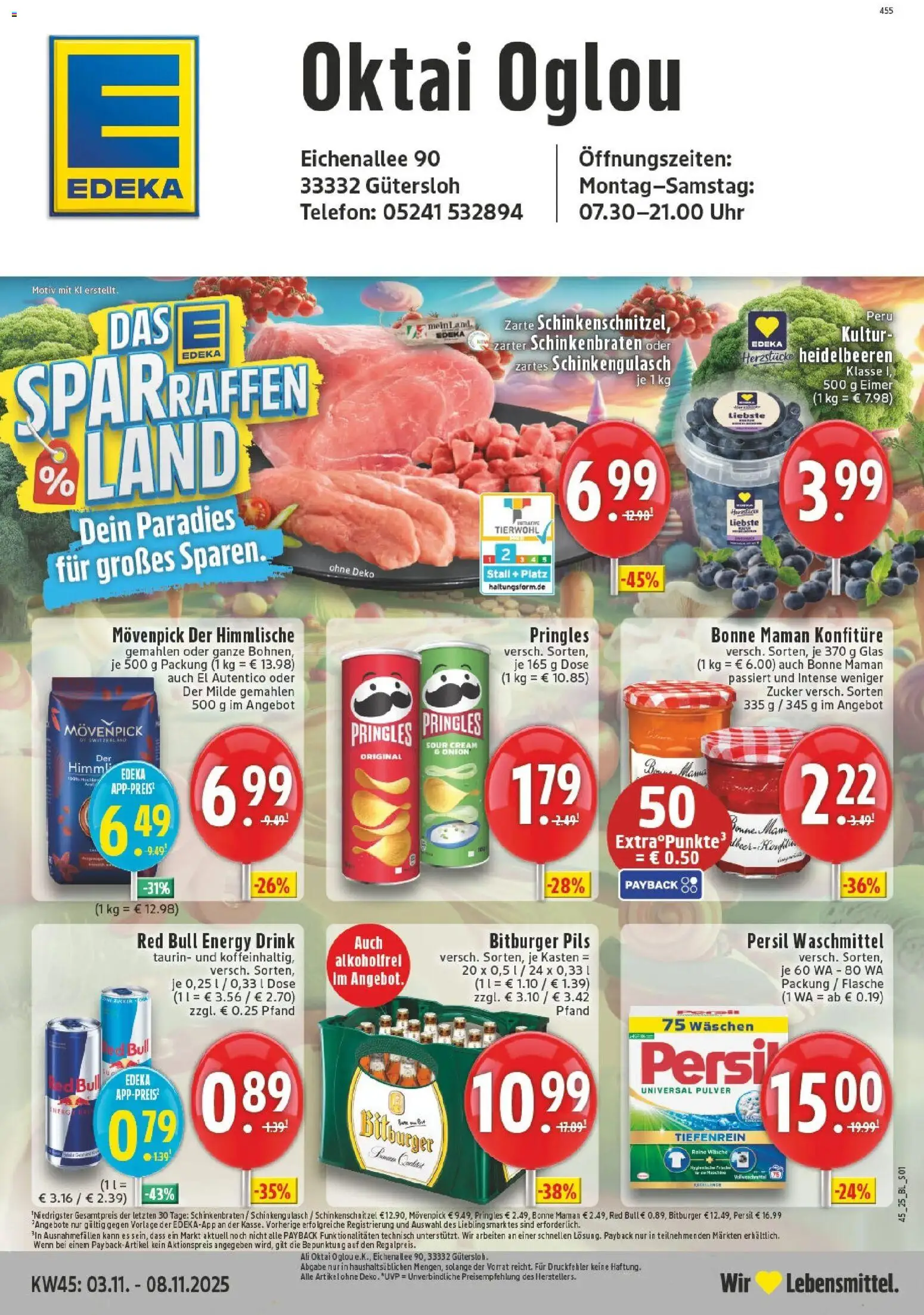 Vorschau von dem Prospekt des Geschäftes Edeka, gültig ab dem 02.11.2025