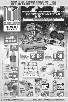 Vorschau von dem Prospekt des Geschäftes Marktkauf, gültig ab dem 29.12.2025