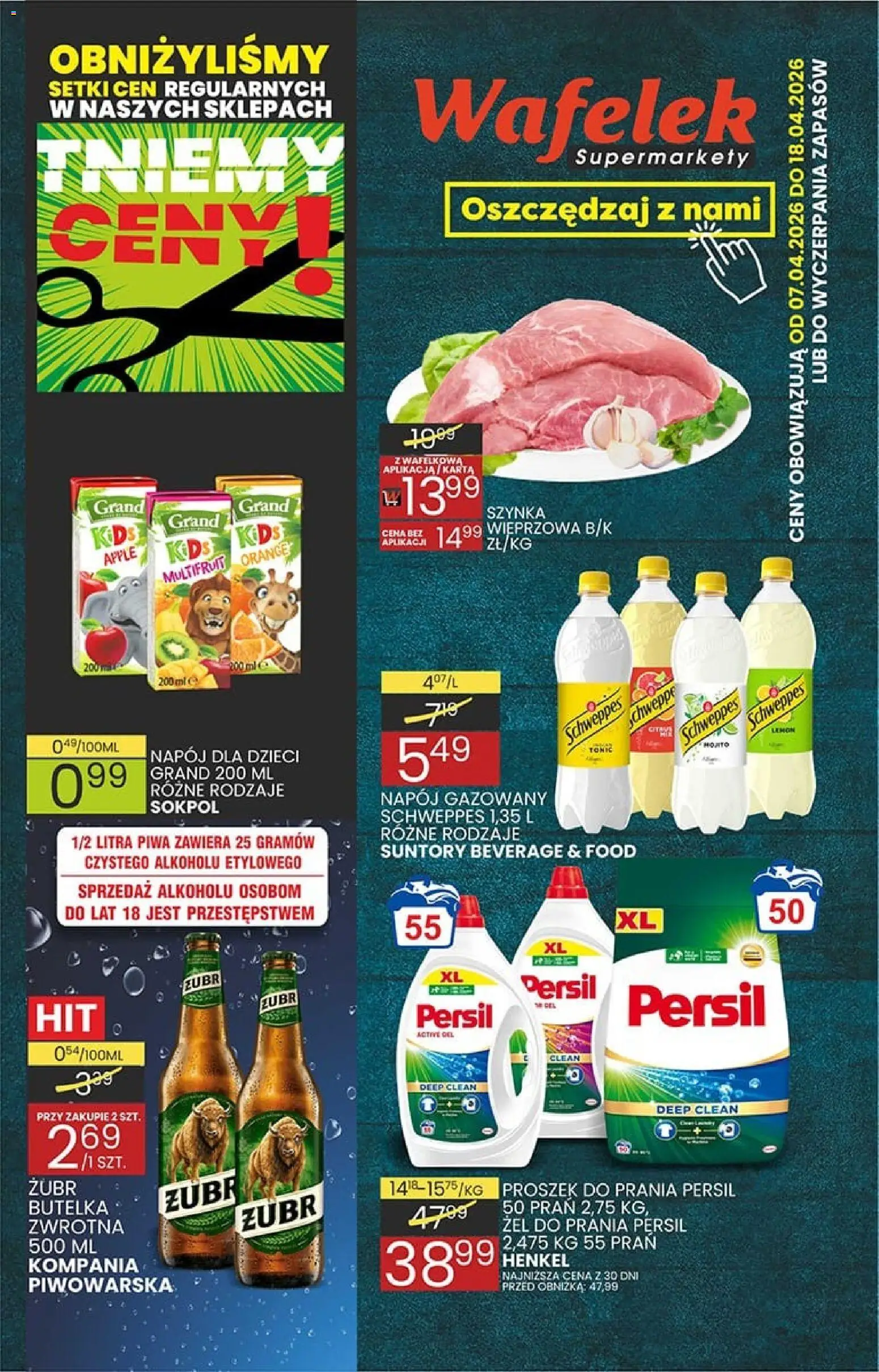 Pogląd gazetki "Wafelek Gazetka" ze sklepu Wafelek ważnej od 07.04.2026